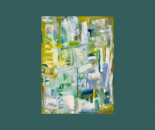SUMMER BLISS ABSTRACT ART PAINTING