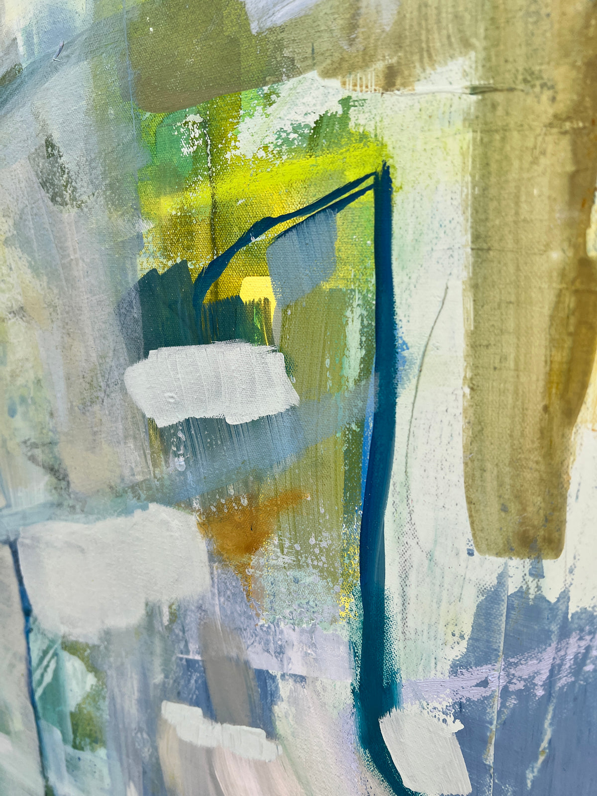 SUMMER BLISS ABSTRACT ART PAINTING
