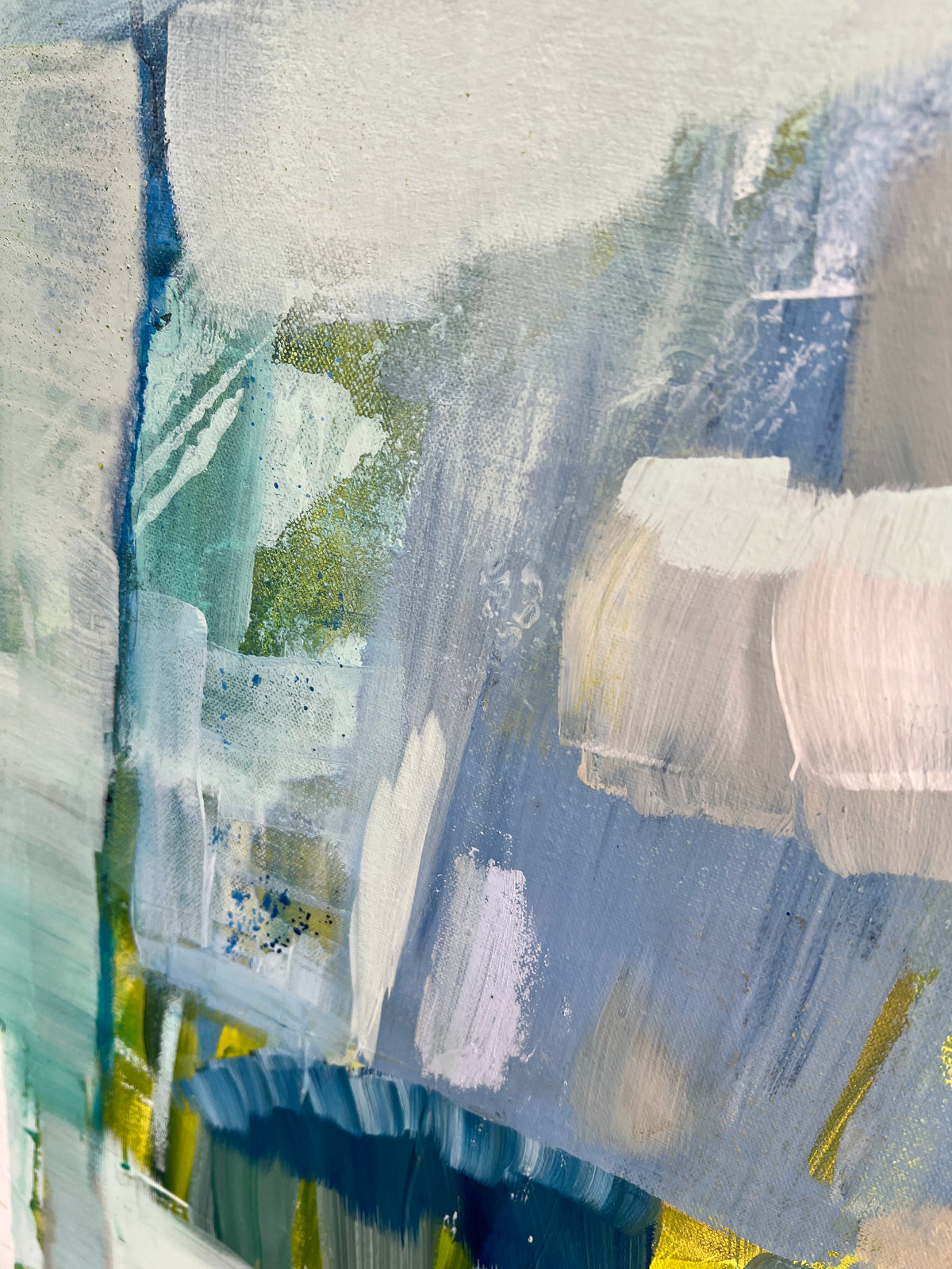 SUMMER BLISS ABSTRACT ART PAINTING